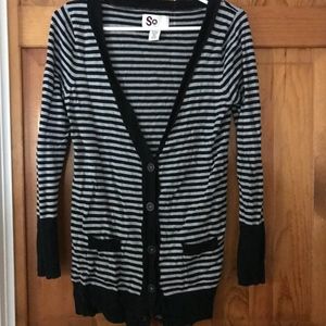 Striped Cardigan